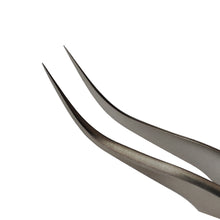 Load image into Gallery viewer, Bergeon 7026-7 antimagnetic tweezer with curved points 120 mm for watchmakers
