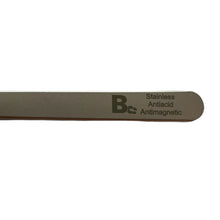 Load image into Gallery viewer, Bergeon 7026-SS antimagnetic stainless steel long tweezer 140mm
