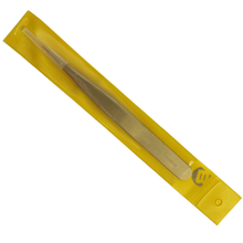 Load image into Gallery viewer, Bergeon 7422-PM-AM precision tweezers in brass for watchmaker's and jewellers 130 mm
