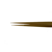 Load image into Gallery viewer, Bergeon 7422-PM-S5 tweezers type S5, thin, brass, 100 % nonmagnetic
