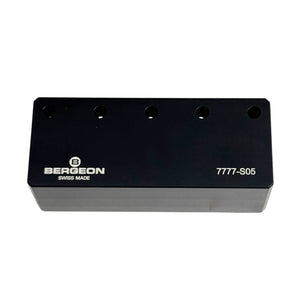 Bergeon 7777-S05 screwdriver stand POM-C plastic for 5 screwdrivers