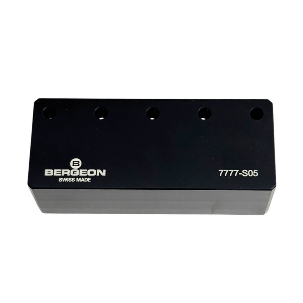 Bergeon 7777-S05 screwdriver stand POM-C plastic for 5 screwdrivers