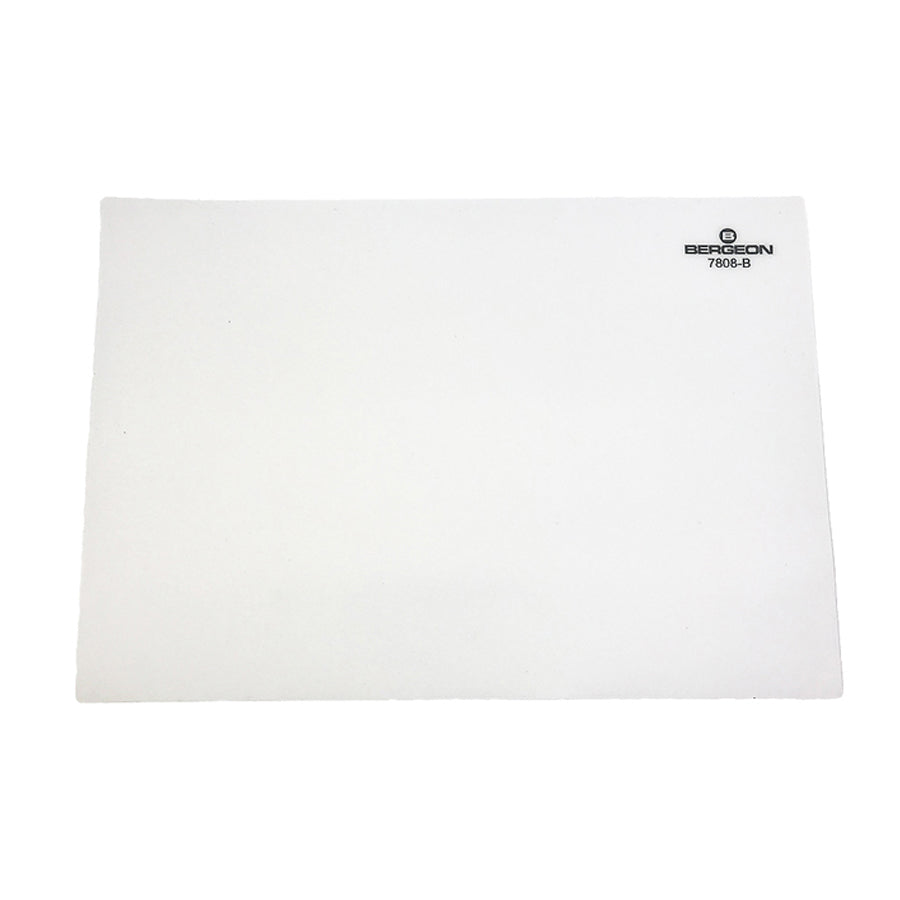 Bergeon 7808-B white mat watchmaker bench top, soft–anti-skid