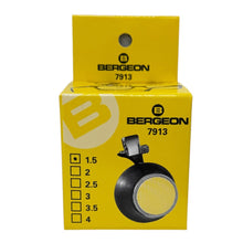 Load image into Gallery viewer, Bergeon 7913-1.5 eyeglass watchmaker loupe with clip 6.7x
