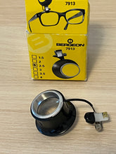 Load image into Gallery viewer, DAMAGED PACKAGE: Bergeon 7913-2.5 eyeglass watchmaker loupe with clip 4x, SEE PHOTOS
