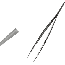Load image into Gallery viewer, Bergeon 7028-5 Precision Tweezers - Steel, Heat and Acid Resistant, 110 mm
