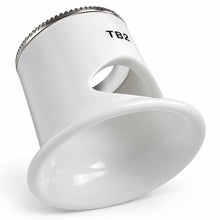 Load image into Gallery viewer, Bergeon 2611-TB-2 loupe, white, biconvex, ventilation port, magnification 5
