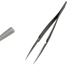 Load image into Gallery viewer, Bergeon 7028-5 Precision Tweezers - Steel, Heat and Acid Resistant, 110 mm
