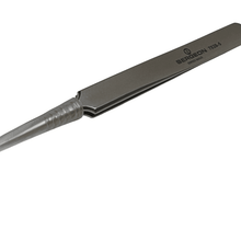 Load image into Gallery viewer, Bergeon 7028-5 Precision Tweezers - Steel, Heat and Acid Resistant, 110 mm
