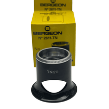 Load image into Gallery viewer, Bergeon 2611-TN 4x watchmaker eyeglasses loupe biconvex air 2.5

