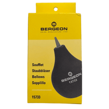 Load image into Gallery viewer, Bergeon 15733 Rubber Dust Blower w/ PVC Nozzle Swiss Made Watchmaker Tool (Old 5733)
