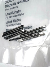 Load image into Gallery viewer, Bergeon 30080-A-10 DI 1.20 Precision Screwdriver Blades - Pack of 10
