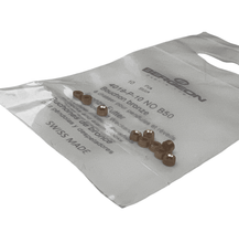 Load image into Gallery viewer, Bergeon 4019-P-10 B50 Brass Clock Bushings - Pack of 10
