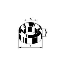 Load image into Gallery viewer, Bergeon 4019-P-10 B50 Brass Clock Bushings - Pack of 10

