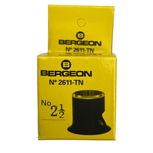 Load image into Gallery viewer, Bergeon 2611-TN 4x watchmaker eyeglasses loupe biconvex air 2.5
