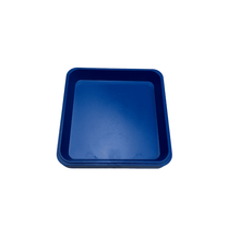 Load image into Gallery viewer, Bergeon 2379 Blue Plastic Square Supplies Tray, 70 x 70 x 13 mm
