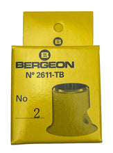 Load image into Gallery viewer, Bergeon 2611-TB-2 loupe, white, biconvex, ventilation port, magnification 5
