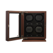 Load image into Gallery viewer, BLDC-B04 Watch winder for 4 watches, dark brown
