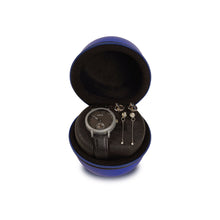 Load image into Gallery viewer, Blue Boxy Watch Box protect, leather imitation
