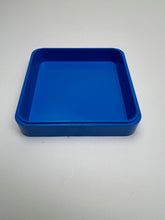 Load image into Gallery viewer, Bergeon 2379 Blue Plastic Square Supplies Tray, 70 x 70 x 13 mm
