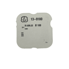 Load image into Gallery viewer, Pack of 3 winding stems compatible with ETA calibers 9180, 9181, 9182, and 9183, as well as Certina 29-251 and 29-252. Part 405, Ref. 13-9180

