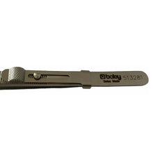 Load image into Gallery viewer, Boley diamond stainless steel tweezers with core, groove and locking system for gemstones

