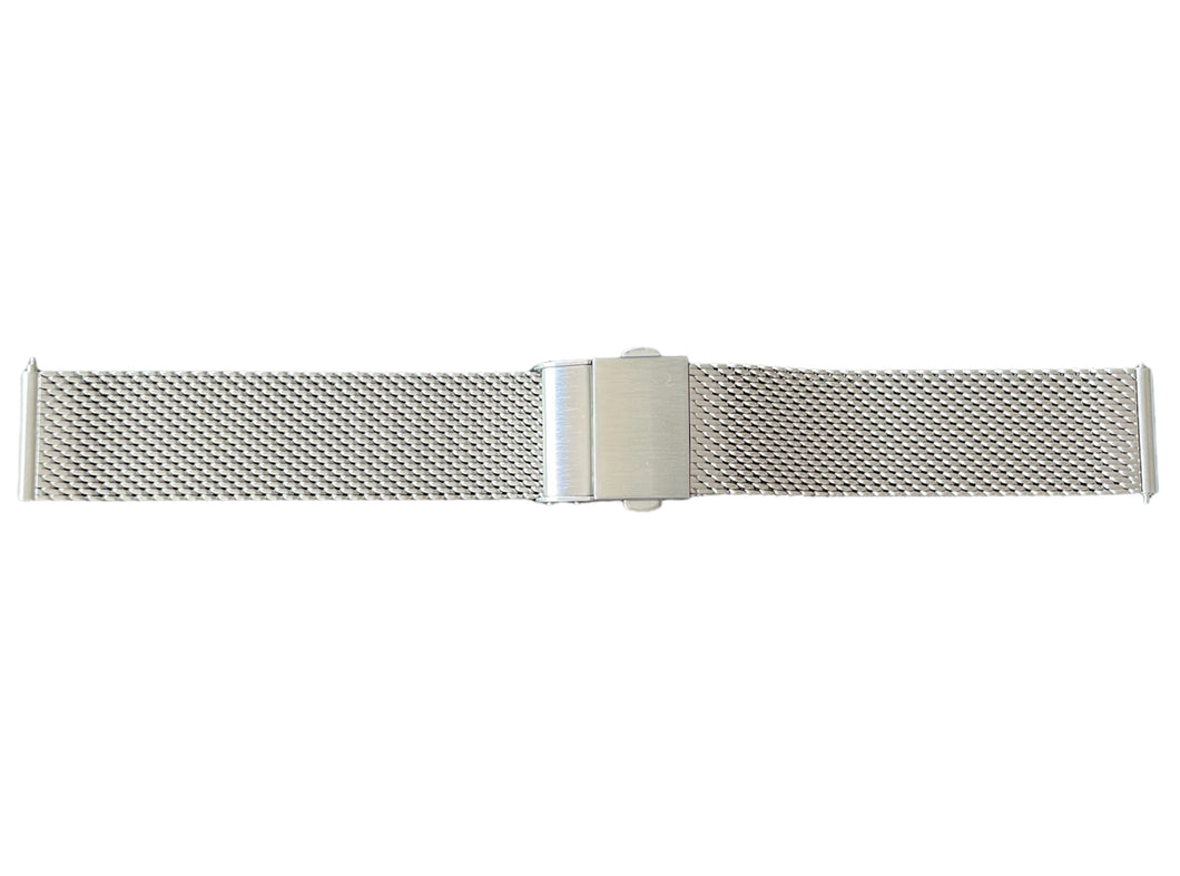 Bonflair stainless steel mesh coarse watch bracelet 20mm