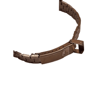 Load image into Gallery viewer, Bonflair Pink Stainless Steel Bracelet Strap 14mm with Folding Clasp
