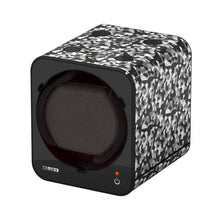 Load image into Gallery viewer, Boxy Fancy Brick camouflage watch winder box for one watch with adapter
