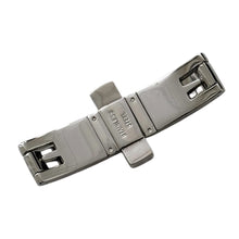 Load image into Gallery viewer, Butterfly buckle with pusher stainless steel 12mm

