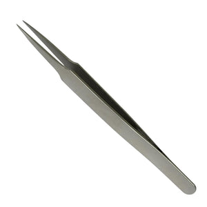 Buzzufy D12 precision strong steel tweezer for watchmaker, 120mm
