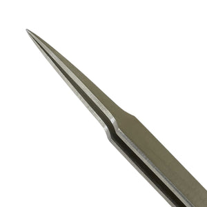 Buzzufy D12 precision strong steel tweezer for watchmaker, 120mm