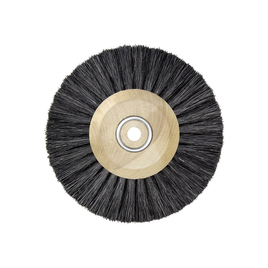 Buzzufy polishing wheel hard brush bristle 3 rows 55 mm
