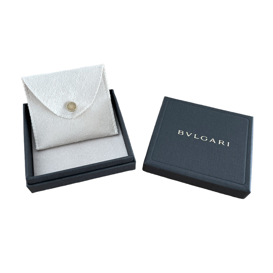 Bvlgari cardboard box with pochettes for silver jewelry