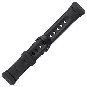 Casio 10033816 18 mm black strap for watch W-57-1AVD, W-57-1BVD, W-57-2AVD, W-57-1AMJF