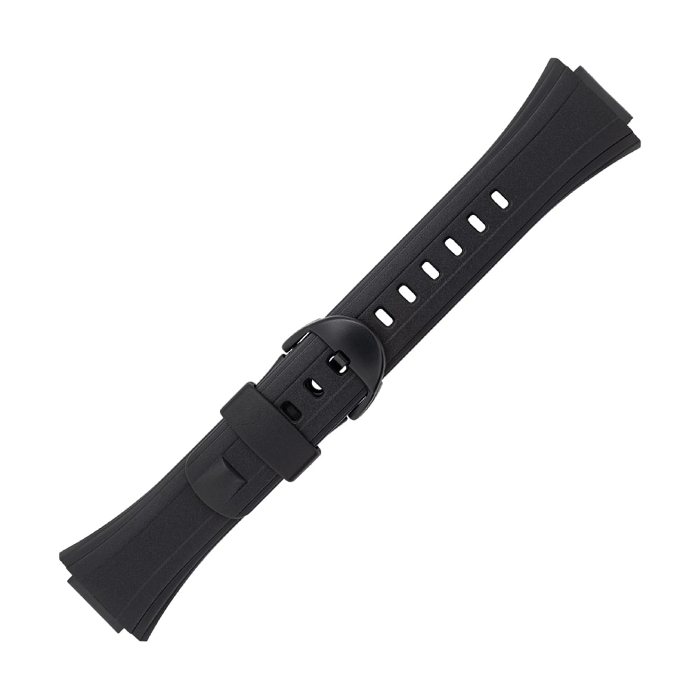 Casio black watch strap 10090624 for DB-E30-1AV, 16mm