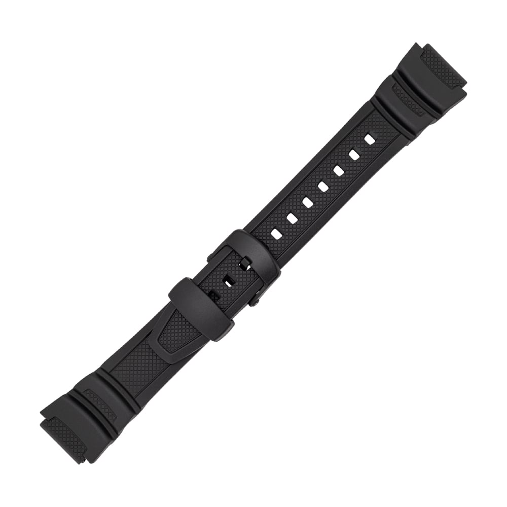 Casio plastic black watch strap 10360831 for WS-210H*, 18 mm