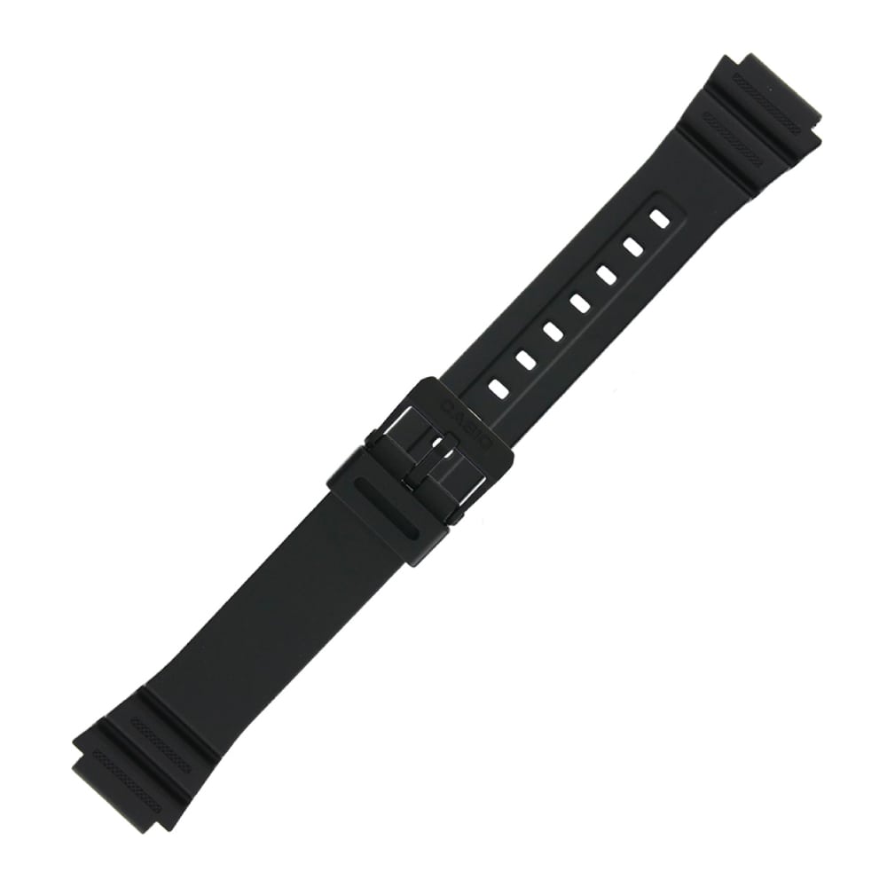Casio plastic black watch strap 10365960 for AE-1200, AE-1300, F-108, W-216H, 18 mm