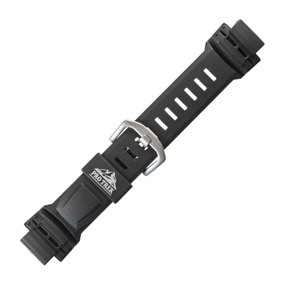 Casio plastic black watch strap 10390035 for PRG-250, PRG-510, PRW-2500, PRW-5100, 18 mm