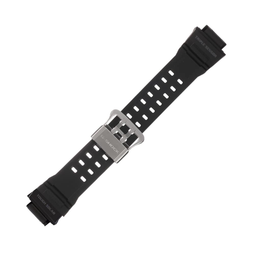 Casio plastic black watch strap 10455201 for GW-9400, GW-9400-1V, 16 mm