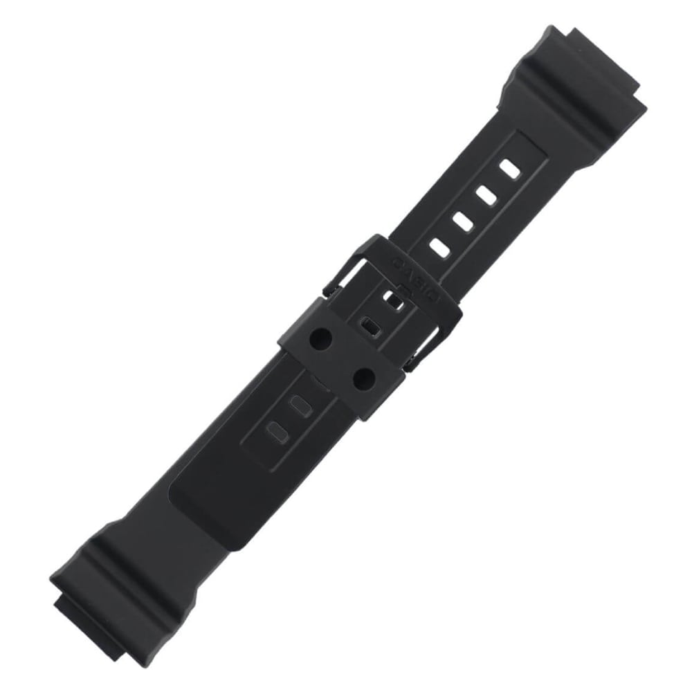 Casio plastic black watch strap 10478124 for AD-S800, AD-S800WH, 26 mm