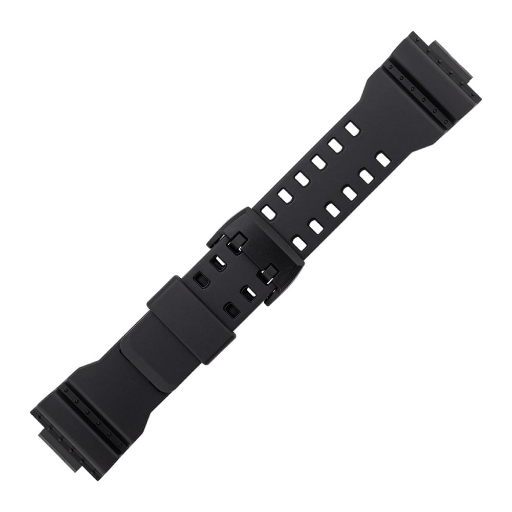 Casio plastic black watch strap 10536683 for GA-700-1A, GA-700-1B, 16 mm