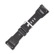 Casio plastic black watch strap 10627083 for GN-1000-1A, GN-1000B-1A, 22 mm