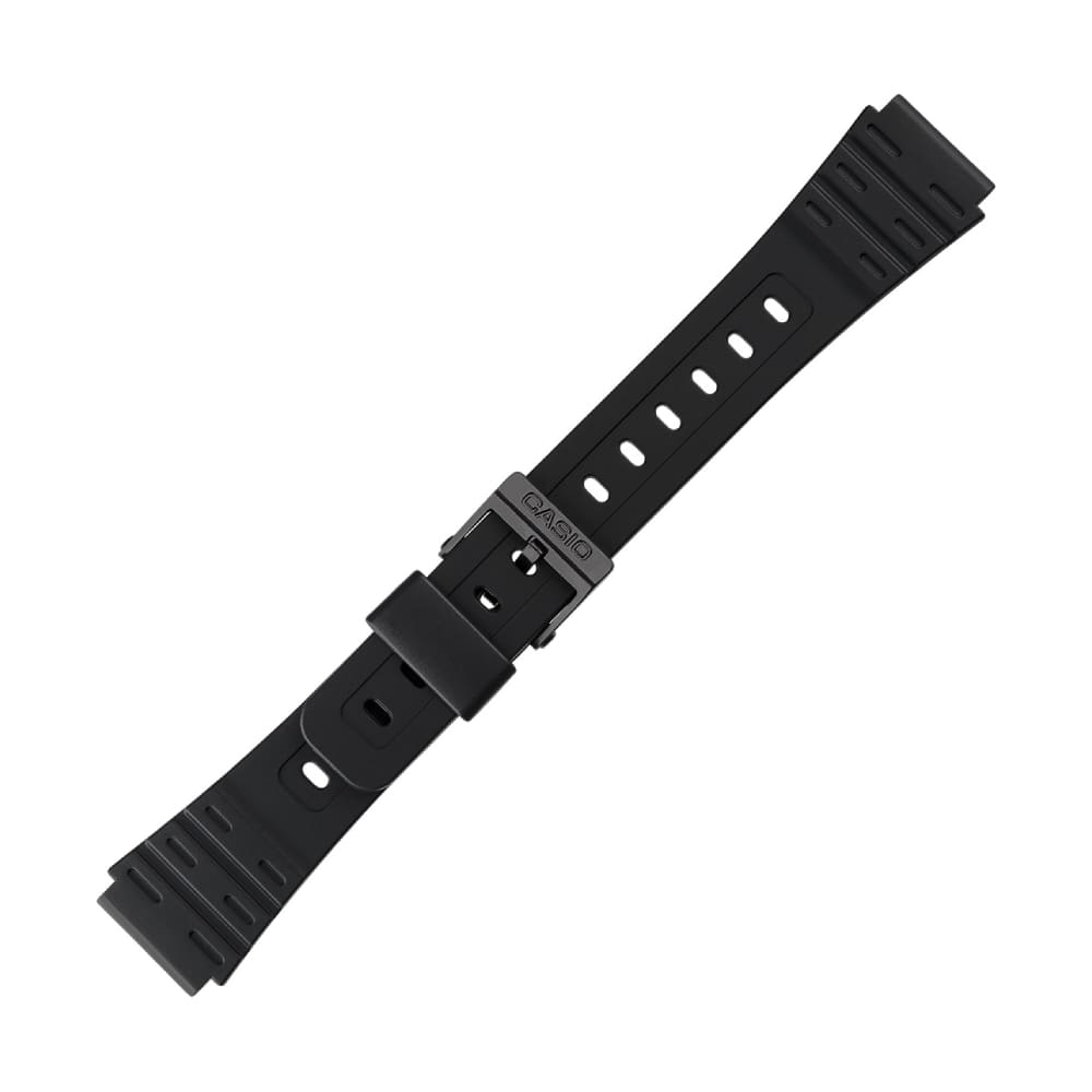 Casio plastic black watch strap 71604816 for W-59, W-59-1VD 18 mm