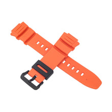 Load image into Gallery viewer, Casio plastic orange watch strap 10526077 for MCW-100H 26 mm
