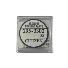 Load image into Gallery viewer, Citizen 295-33 (295-3300) capacitor MT621 for Eco Drive watches battery
