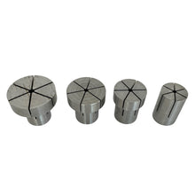 Load image into Gallery viewer, Boley collet set with M16 right thread suitable for lapping machine or polish holder 20-25 - 30 - 35 mm
