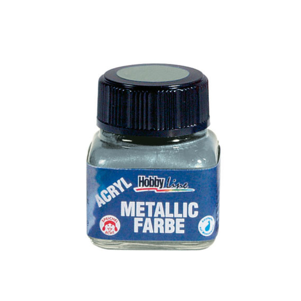 Color Lacquer for clock hands, silver metallic paint 20 ml ...