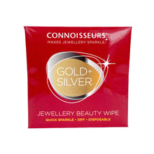 Load image into Gallery viewer, Connoisseurs Jewelry Dry Disposable Wipe for gold and silver

