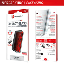 Load image into Gallery viewer, DISPLEX 10H Privacy Screen Protector for iPhone 18 Pro MountMaster

